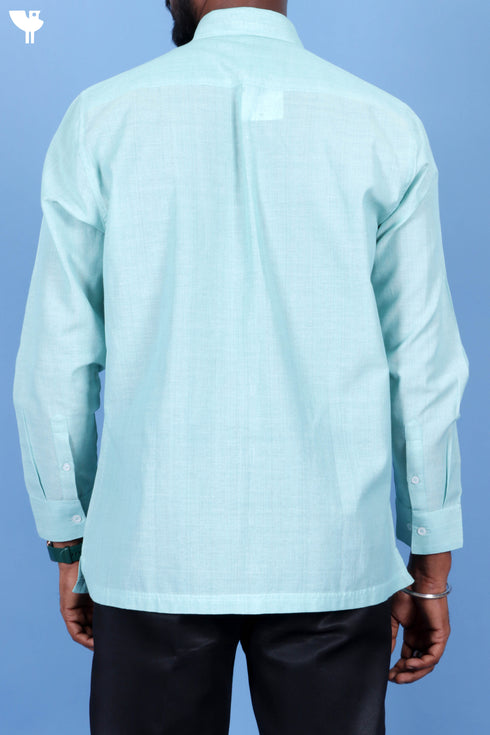 Regular Fit Khaadi Cotton Men’s Full Sleeved Shirt